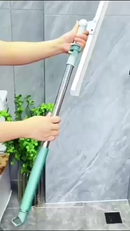 Rodo Limpador de Silicone Mágico 1,20M e 1,40M Multifuncional Água Suspensa para Banheiro Varredor