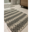 Jogo Tapete Banheiro 2 Peças 100% Algodão - Antiderrapante Absorvente - Lavável Máquina