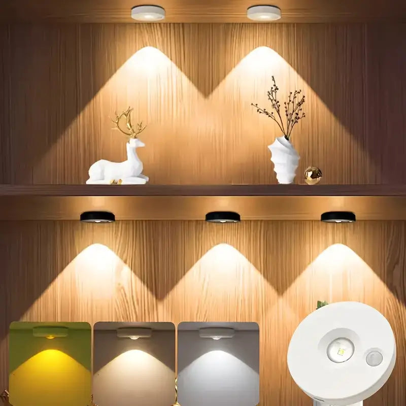 Luminária LED Recarregável Sensor Presença - Imã