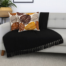 Manta Sofá Gigante 240x180cm 100% Algodão - Franjas Decorativas - Proteção e Conforto