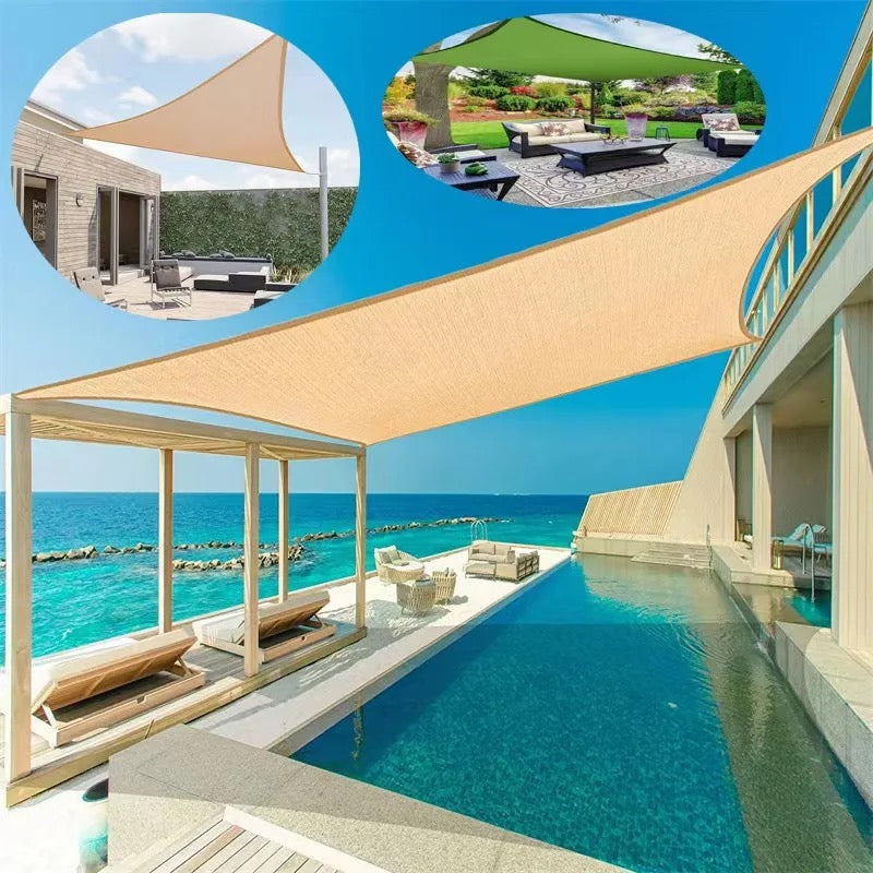 Toldo Vela Sombrite  - Proteção UV 95% - Camping Piscina Varanda