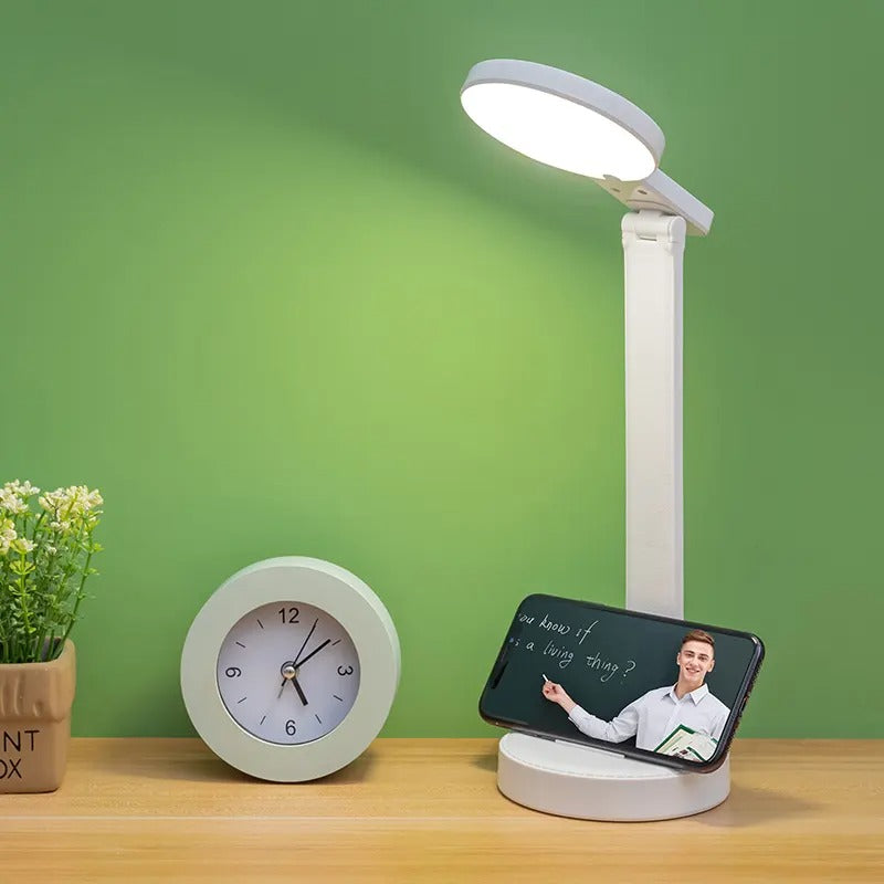 Luminária LED Mesa Recarregável- 3 Tons de Luz