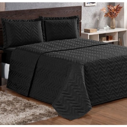 Kit Cobre Leito Casal 4 Peças – Toque Macio, Não Amassa, Lençol com Elástico e Fronhas