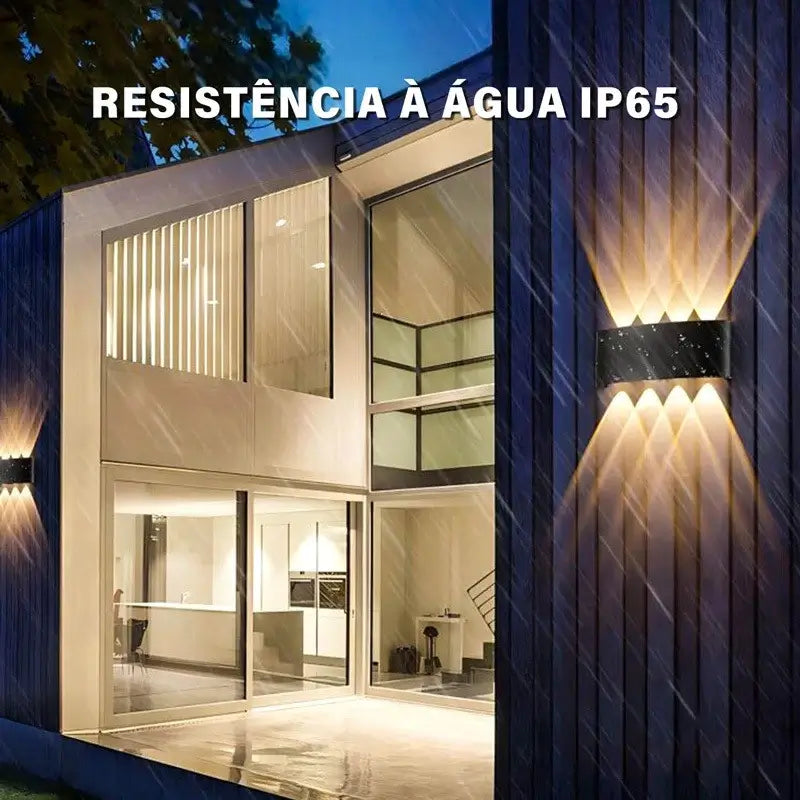 Arandela de Parede Externa em LED Á prova d'água